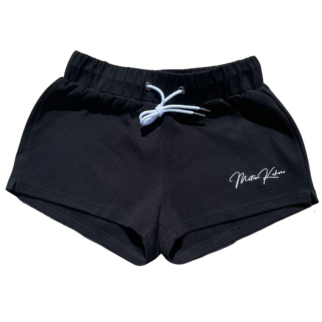 Womens Mini Shorts - Black