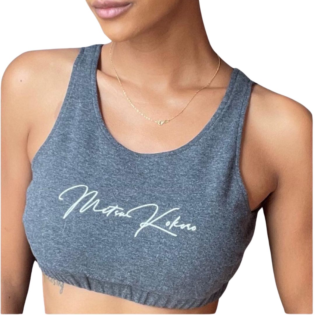Cropped Tank - Grey
