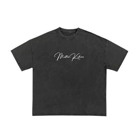 Mens Oversized T-shirt- Gray