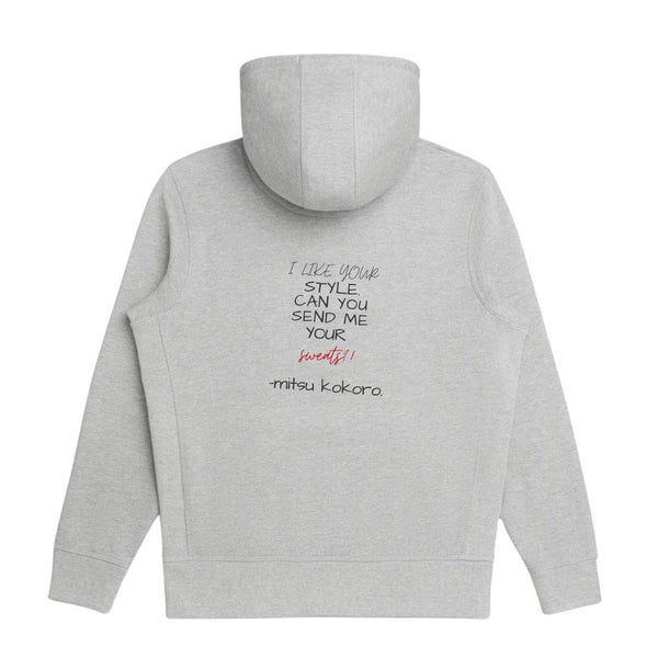 Kyushu Heather Grey Hooded Sweatshirt