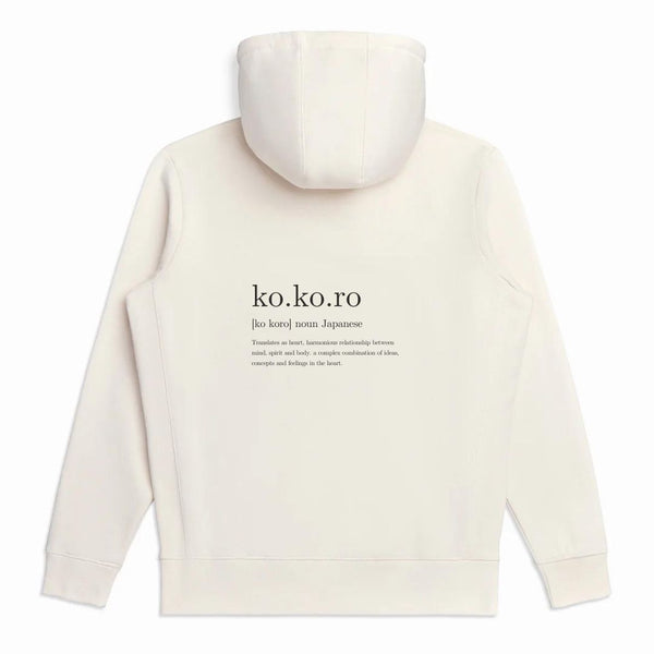 Kyushu Natural Hooded Sweatshirt