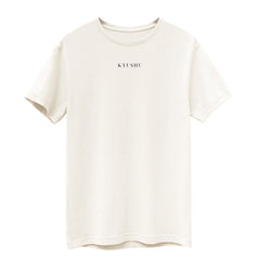 Kyushu Short Sleeve Supima Natural T-shirt