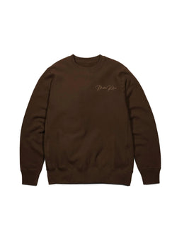 Classic Chocolate Crewneck Sweatshirt